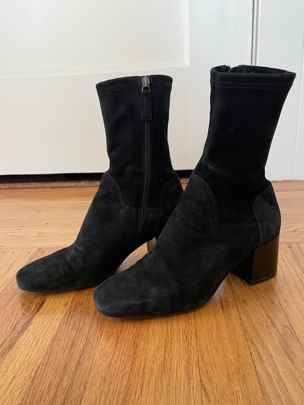 Aquatalia Suede Sock Boots